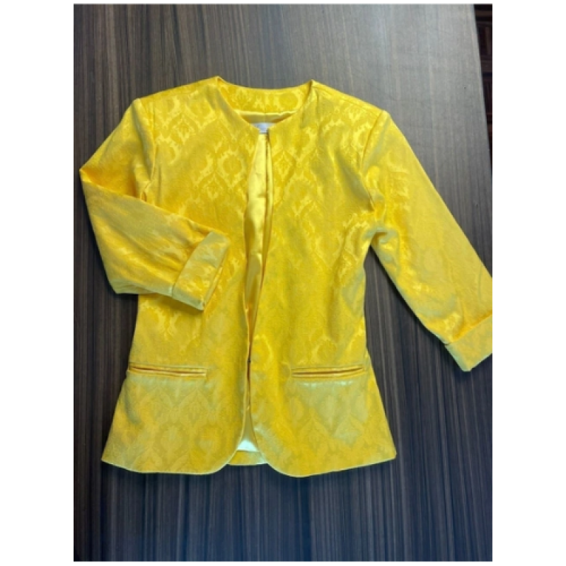 BLAZER JACQUARD - AMARELO