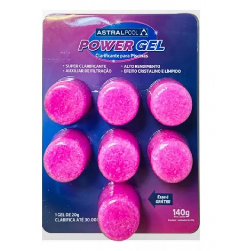 POWER GEL COM 7 PASTILHAS