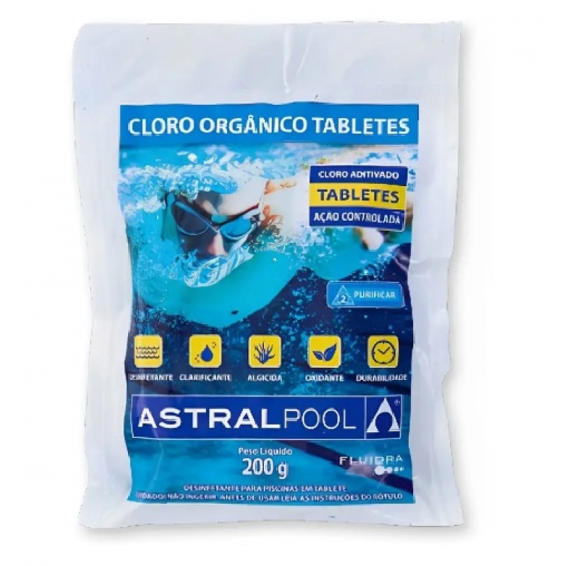 PASTILHA DE CLORO 5X1 200G