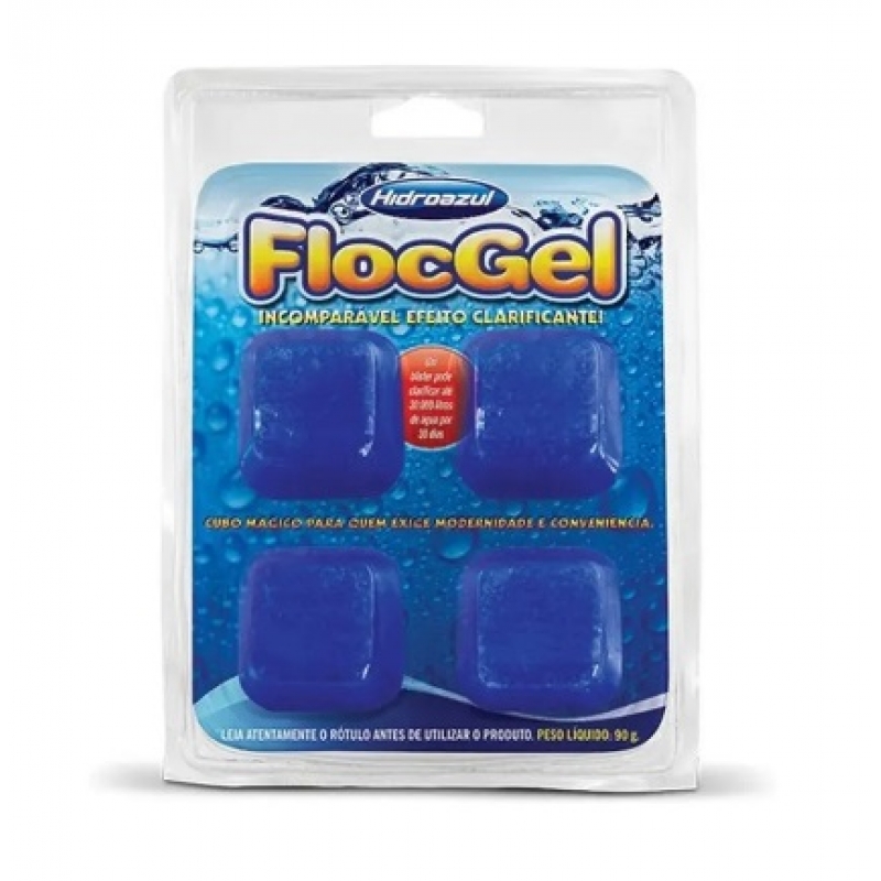 FLOC GEL BT COM 4 PASTILHAS