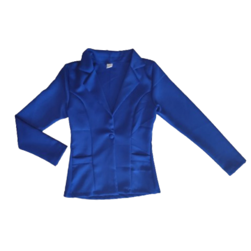 BLAZER ALFAIATARIA AZUL ROYAL TAM P