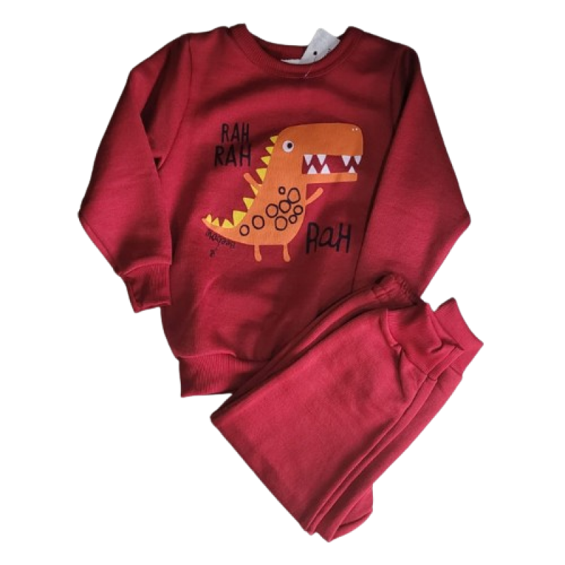 CONJUNTO MOLETOM INFANTIL ESTAMPADO TAMANHO 1