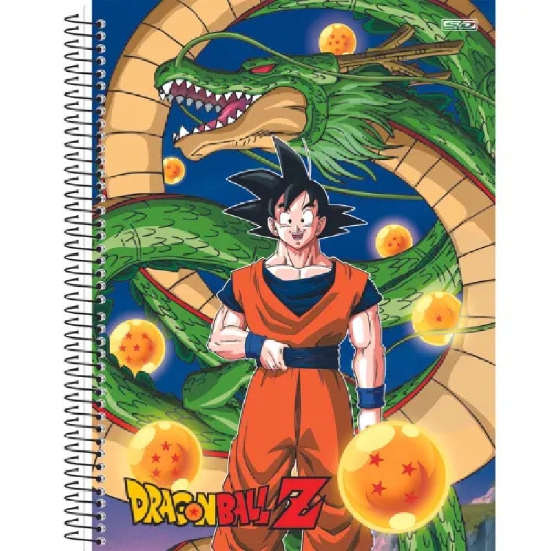 CADERNO ESPIRAL DRAGON BALL Z