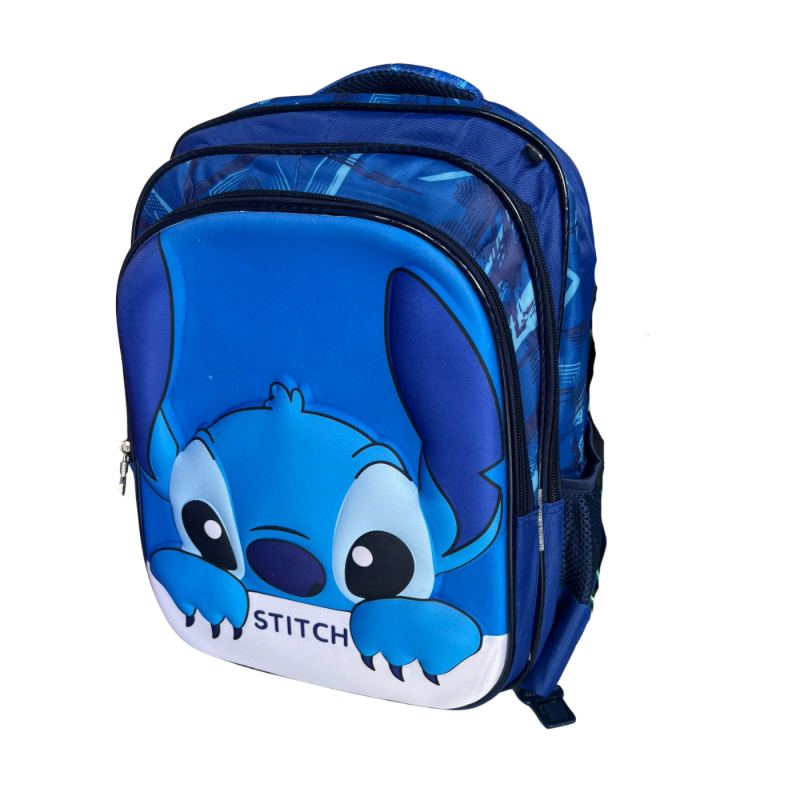 MOCHILA STITCH AZUL