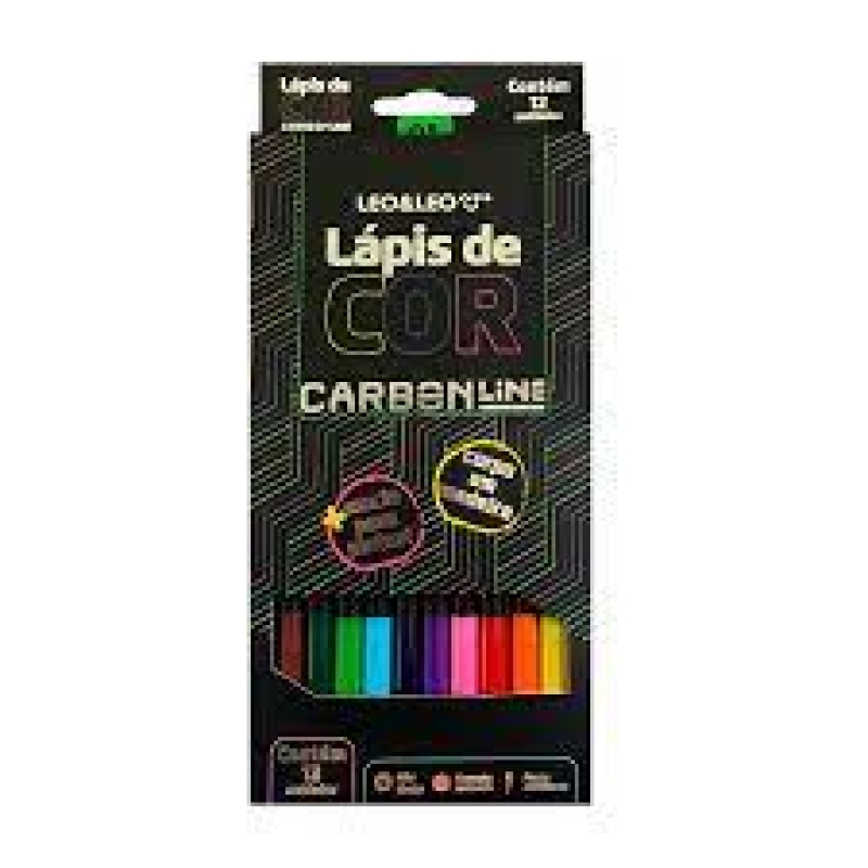 LAPIS DE COR CARBON LEO&LEO 12UN