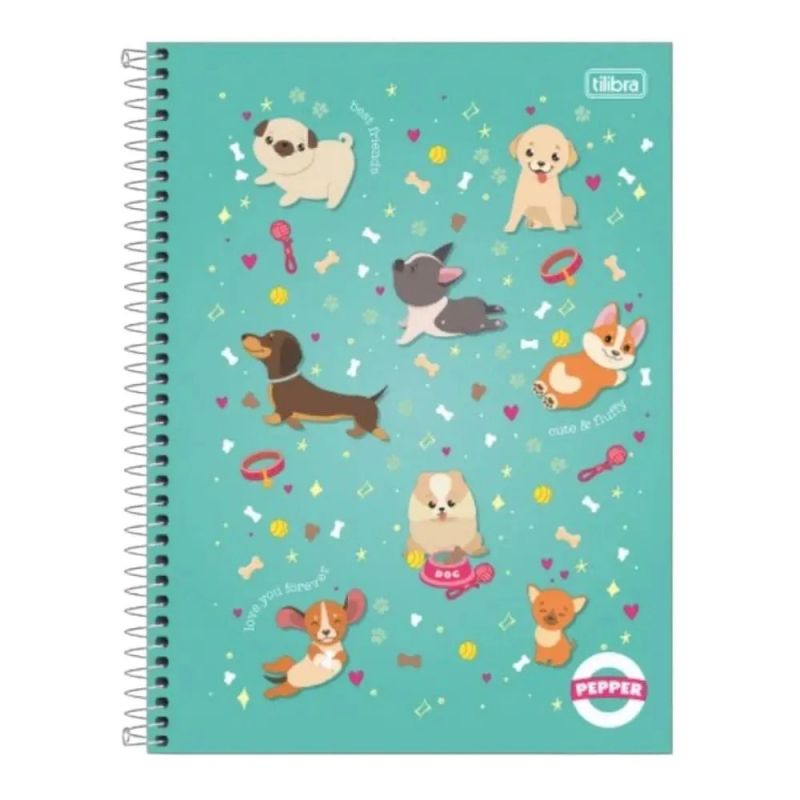 CADERNO ESPIRAL PEPPER