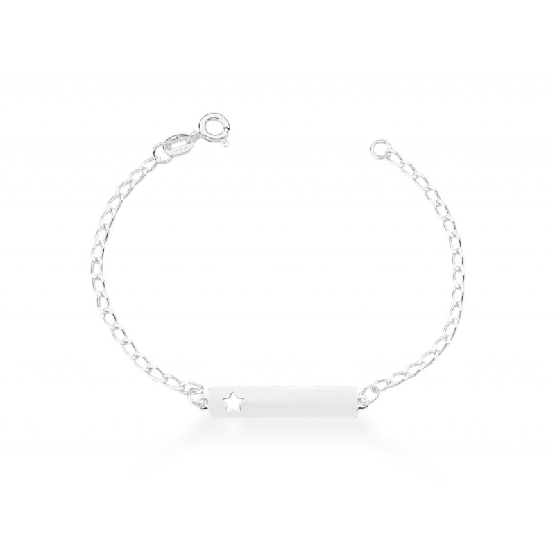 PULSEIRA PLAQUINHA INFANTIL