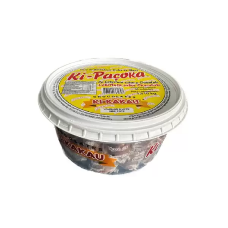 KiPaçoka Cobertura Chocolate Pote 1,01kg