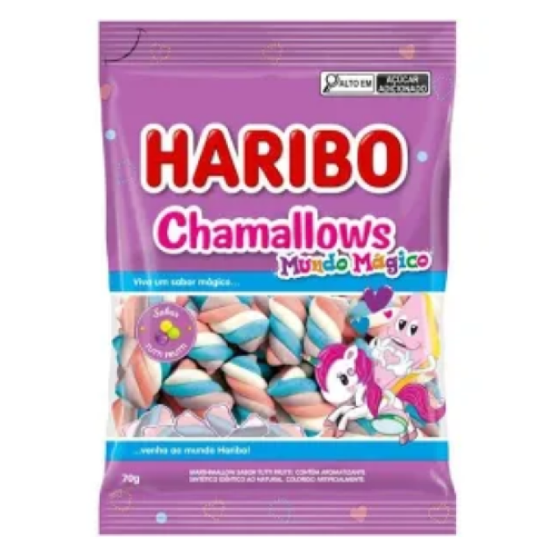 CAIXA BALA MARSHMALLOWS MUNDO MAGICO 12X70G