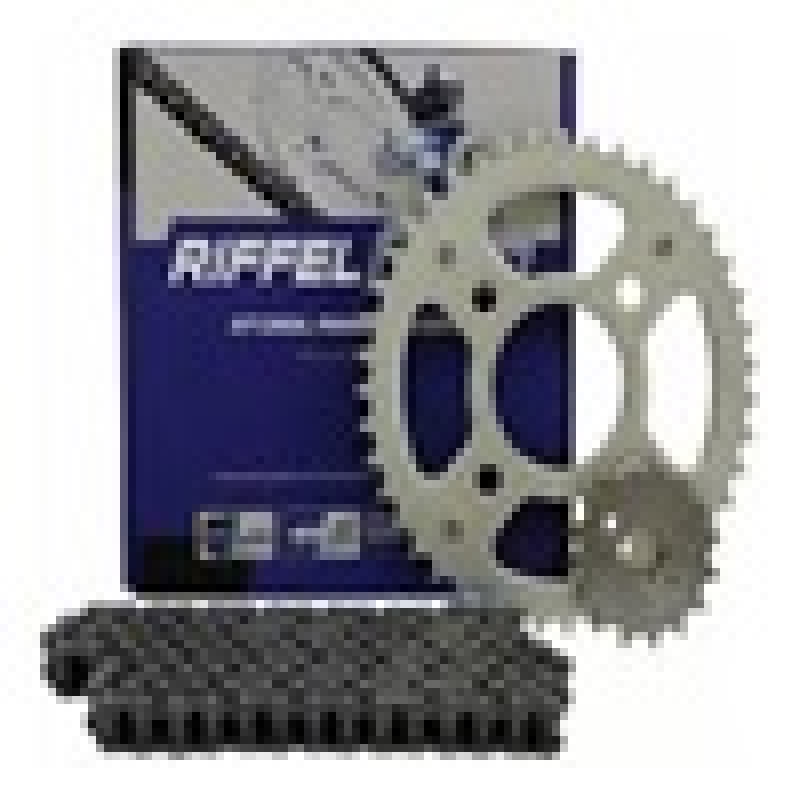 KIT TRANSMISSÃO CARGO 125 (00-04) FAN 125 (05-08) RIFFEL