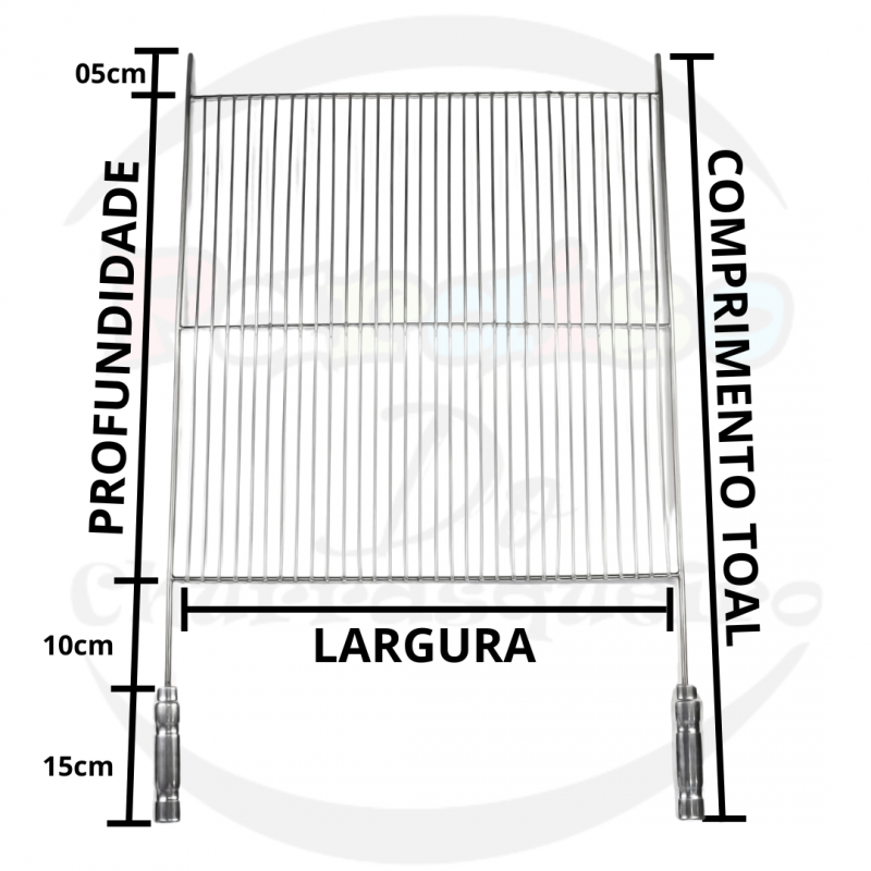 Grelha Aramada Inox