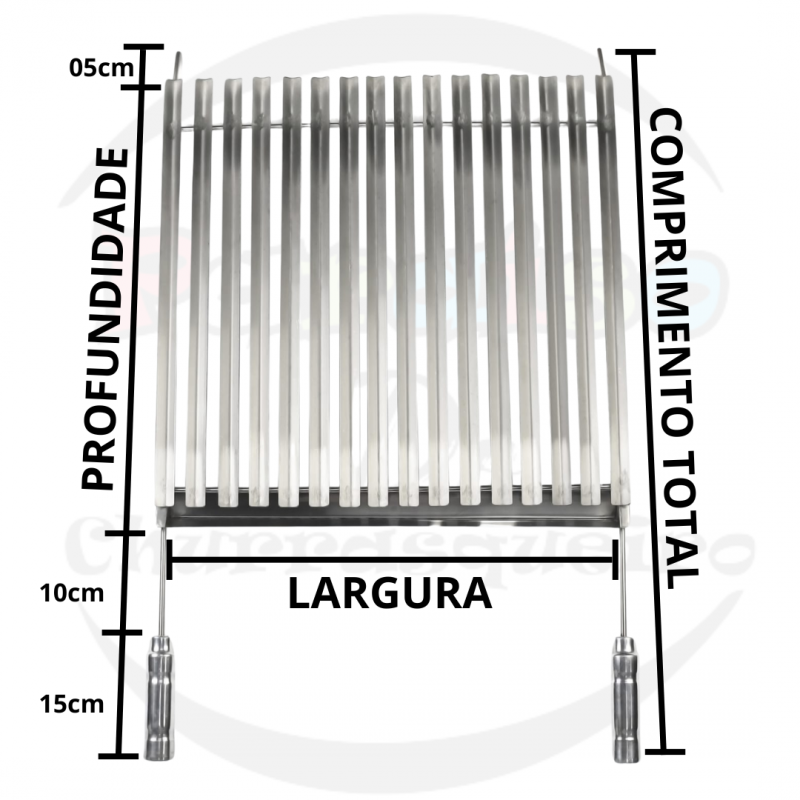 Grelha Argentina Inox