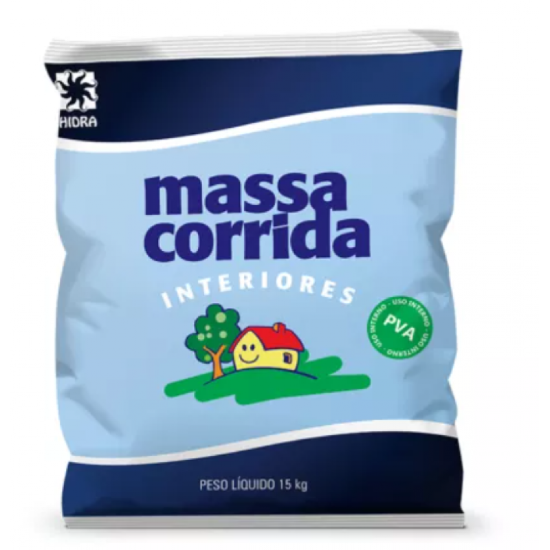 MASSA CORRIDA HIDRA USO INTERNO PVA 15KG