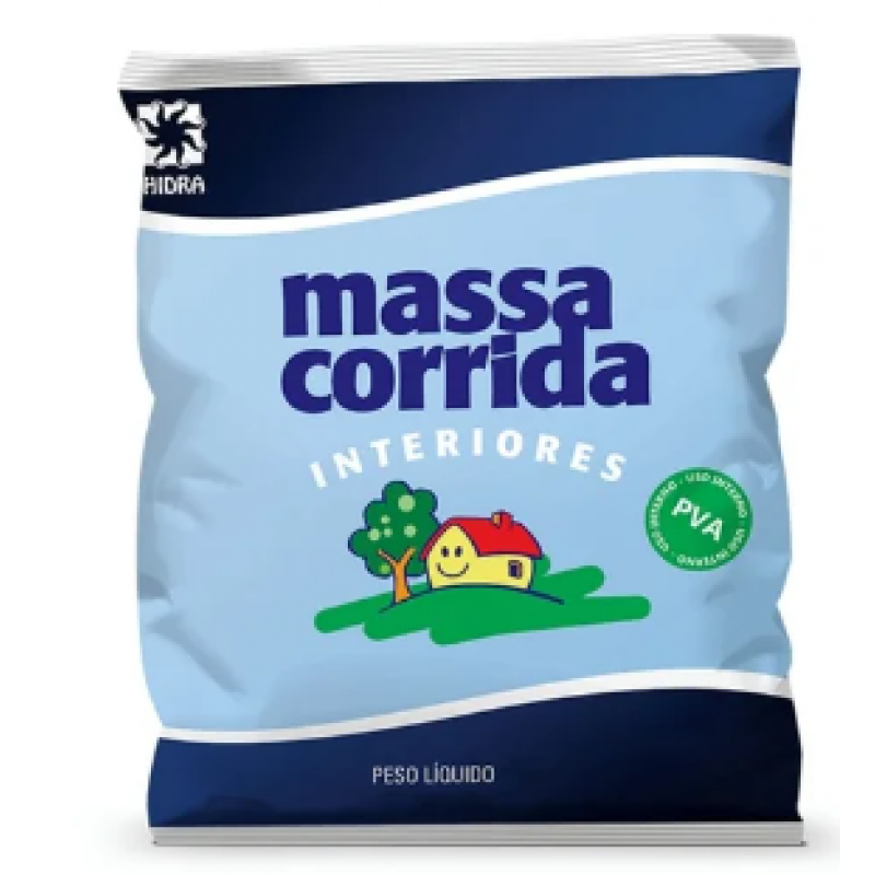 MASSA CORRIDA HIDRA USO INTERNO PVA 5KG