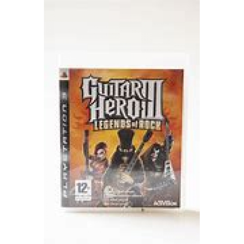 GUITAR HERO 3 LEGENDS OF ROCK PS3