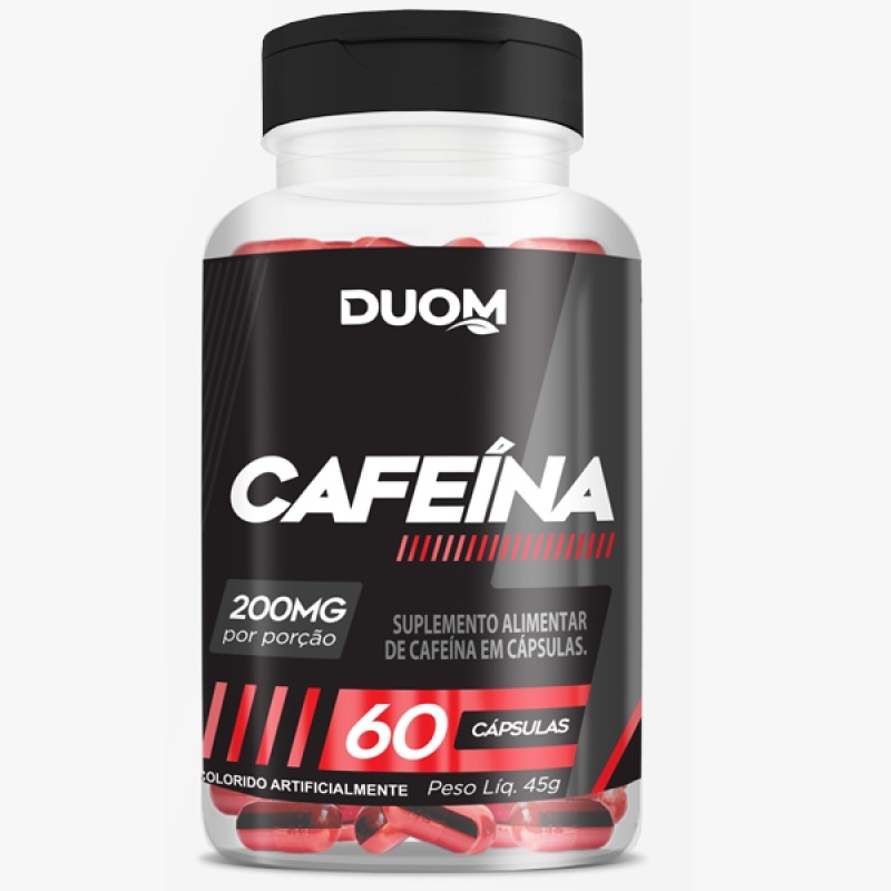 CAFEINA 500mg DUOM COM 60 CAPS