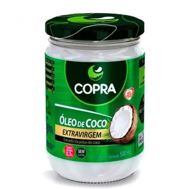 OLEO DE COCO COPRA EXTRA VIRGEM 500ml