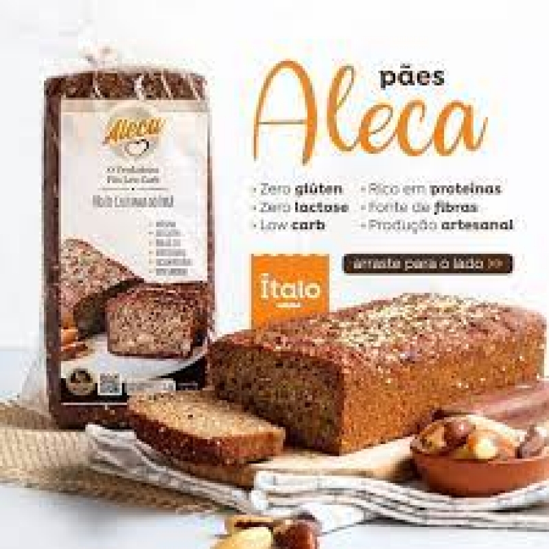 PAO ALECA LOW CARB CASTANHA 400GR