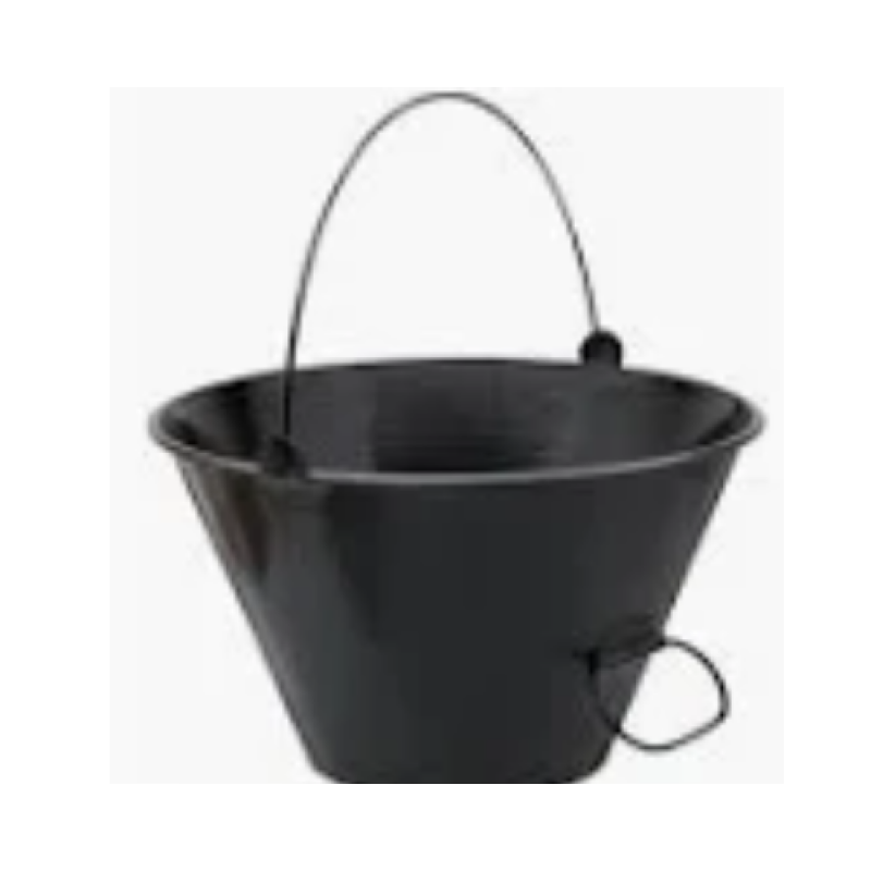 BALDE METAL 10L PRETO